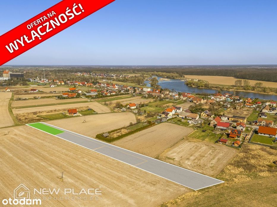 Płaska, równa działka budowlana, Mpzp