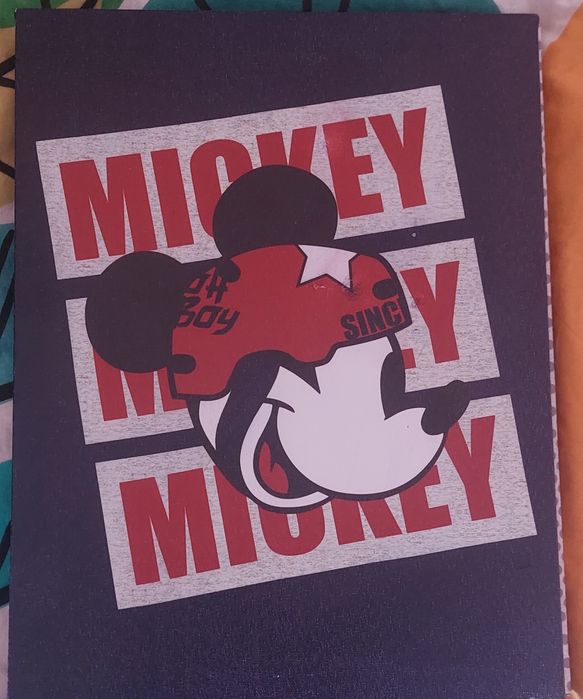 2x obraz Mickey maus