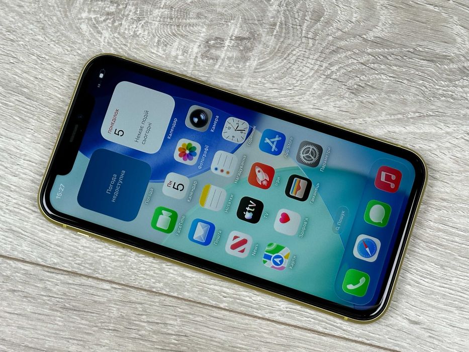 Apple iPhone 11 - 128GB - Yellow Neverlock ІДЕАЛ 94% АКУМУЛЯТОР №306