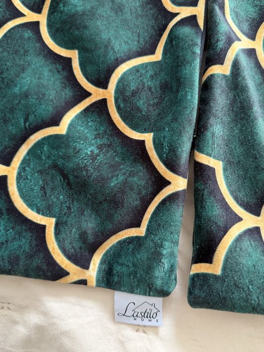 Ozdobne welurowe poszewki