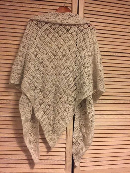 chusta handmade, szydełkowa