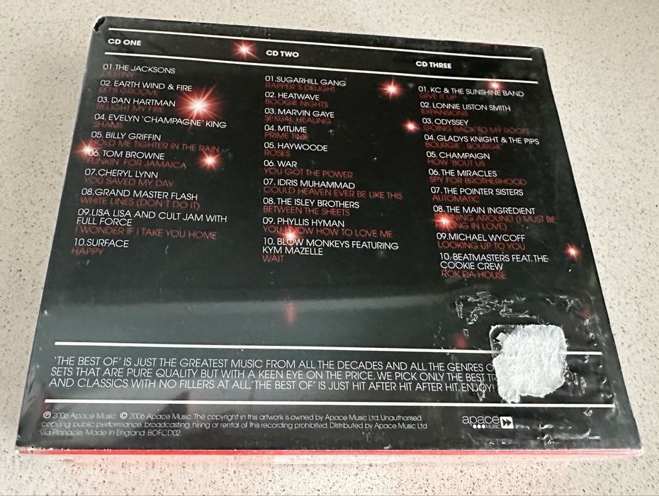 Pack 3 CDs The Best Of 80’s Groove SELADO