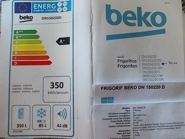 Peças ou acessórios para frigorífico Beko