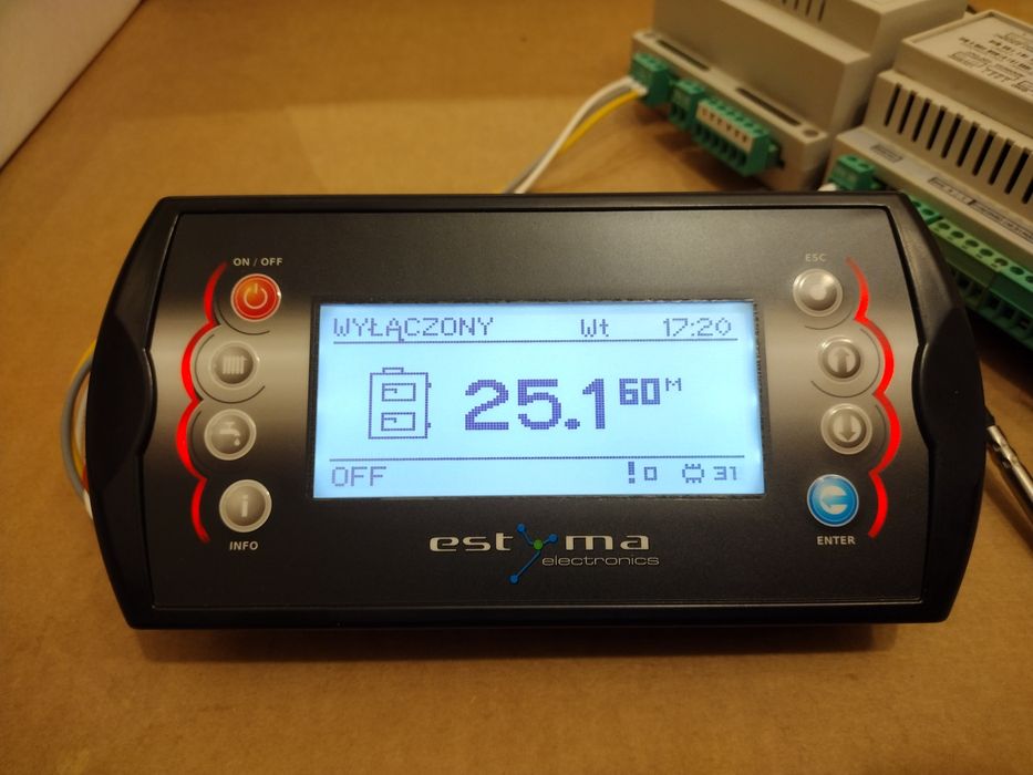 Panel operatorski IGNEO Slim Wyświetlacz sterownika