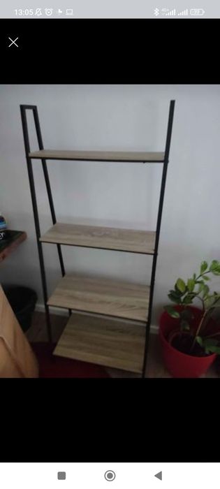 NOVO - Estante de 4 prateleiras