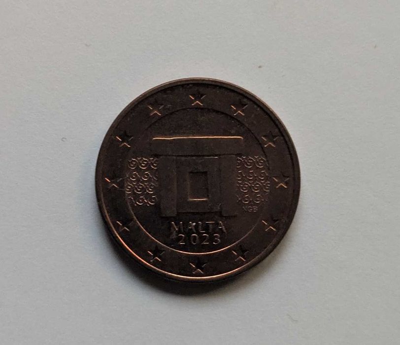 Moeda - 5 cêntimos / 0,05€ - Malta - 2023