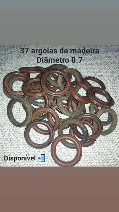 Argolas de madeira