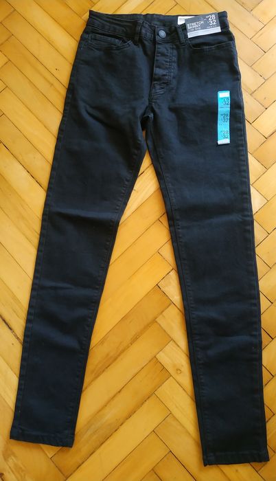 Primark czarne jeansy
