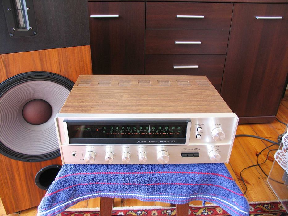 Sansui 551 / STEREO RECEIVER 70's - Super Stan '' Vintage ''
