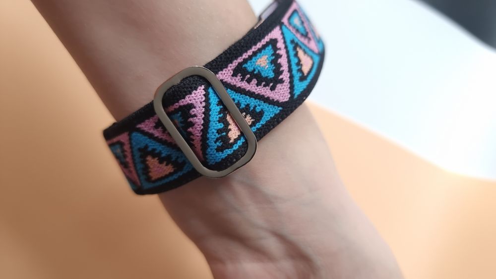 Pasek nylonowy tkany 20 mm do zegarka Samsung, Huawei, Amazfit, Garmin