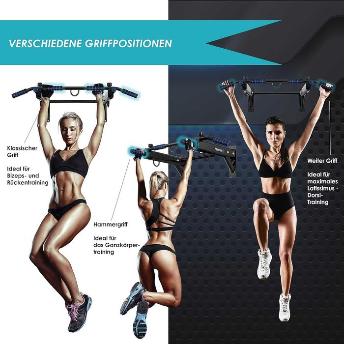 Drążki do podciągania KESSER 50-100 cm