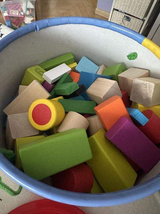 Klocki drewniane woody