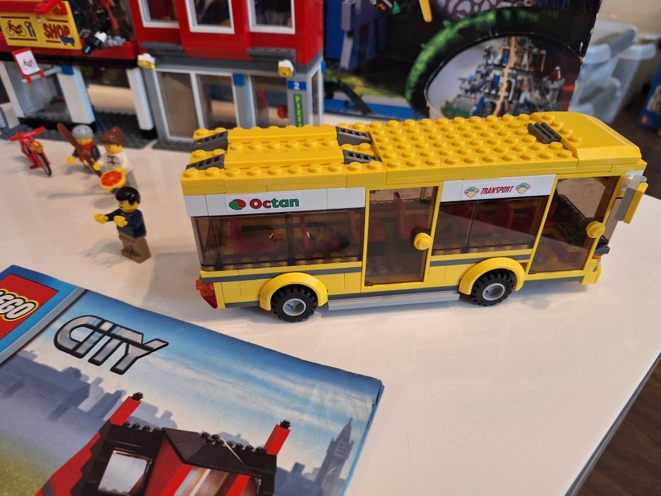 Lego 7641 Pizzeria Autobus Sklep Przystane Dom Zajezdniak