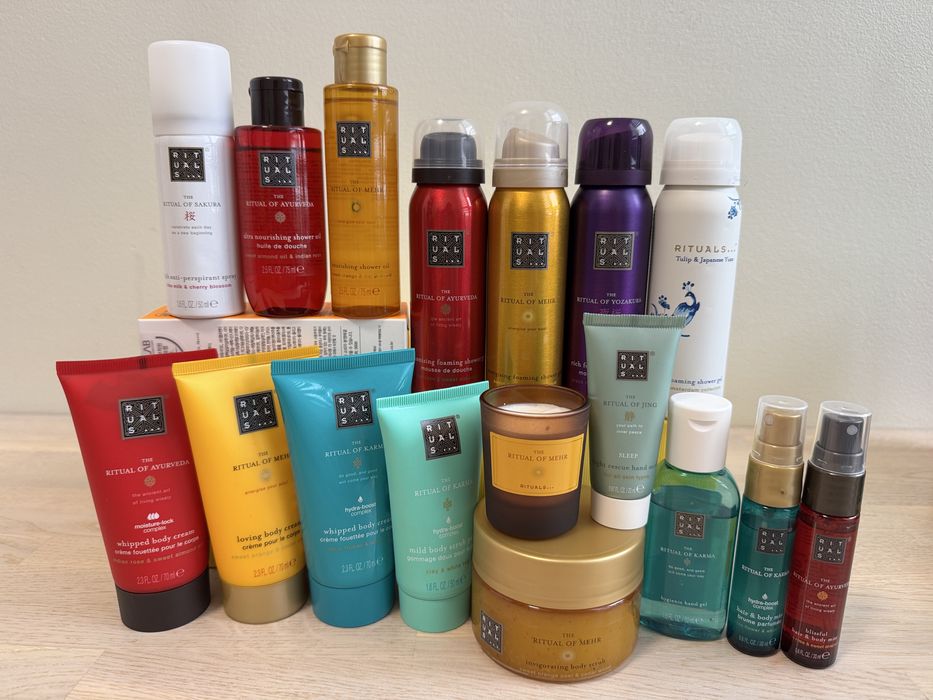 RITUALS… Мініатюри пінка, скраб