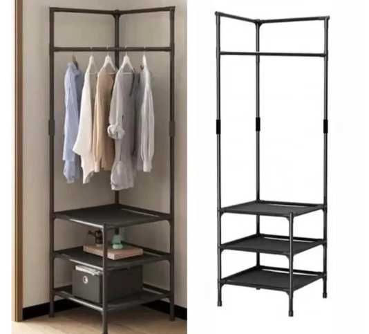 СУЧАСНА Кутова стійка Вішалка для одягу та взуття Угловая стойка