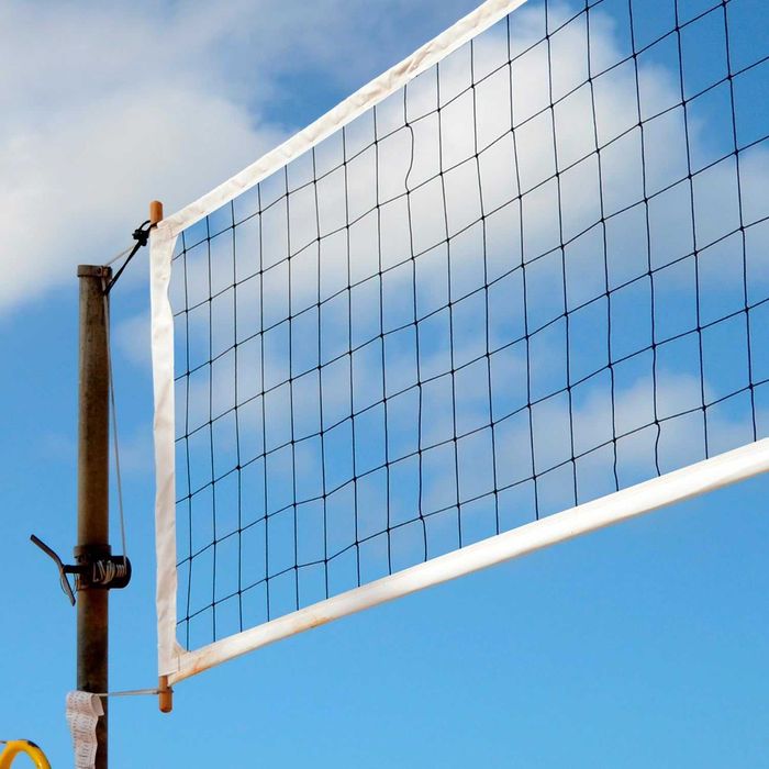 Siatka do siatkówki treningowa plażowa siatkówka z linką stalową 9,5m lub 6m 2-rozmiary