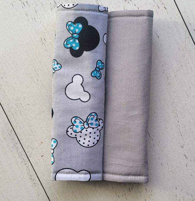 Ochraniacze na pasy. Komplet bawełniany.