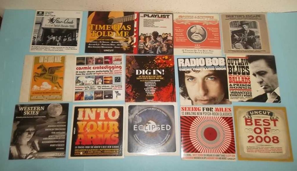 "UNCUT" 12 revistas mais 32 CDs , o lote completo apenas 50EUR