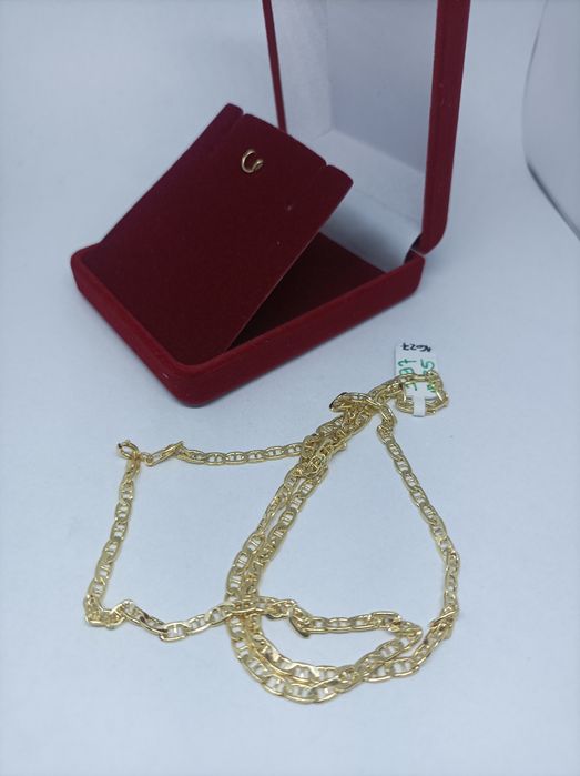 Złoty łańcuszek splot Gucci 585 długość 55 cm