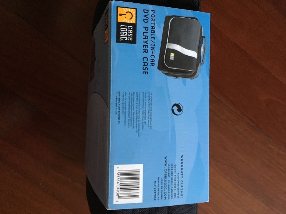 Mala para DVD portátil até 9 ‘’ CASE LOGIC