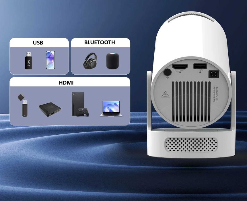 Videoprojetor compacto nova versão