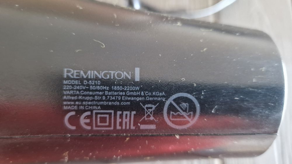 Secador de cabelo Remington