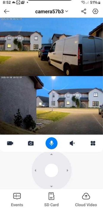 Câmera Wi-Fi 2 lentes - Para parede, teto ou pousar