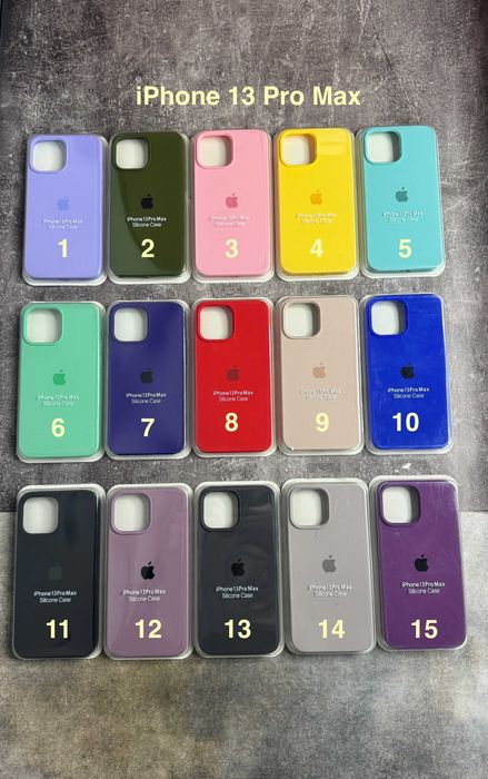 Full Чехол Silicone Case iPhone 12 Pro Max 13 Pro Max Айфон чохол mini