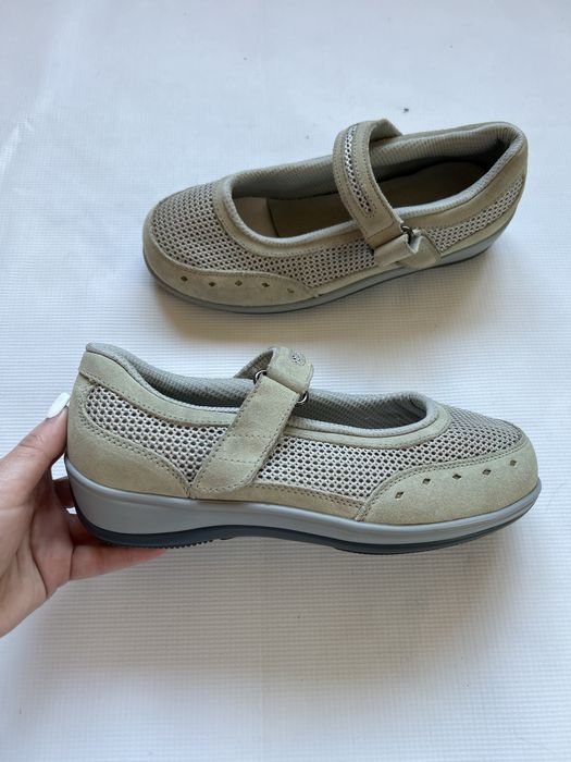 Ортопедические мокасины туфли на широкую ногу orthofeet x-wide 40p