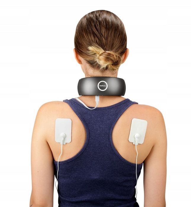 masażer wibracyjny karku pleców i szyi elektrostymulator medivon smart ems