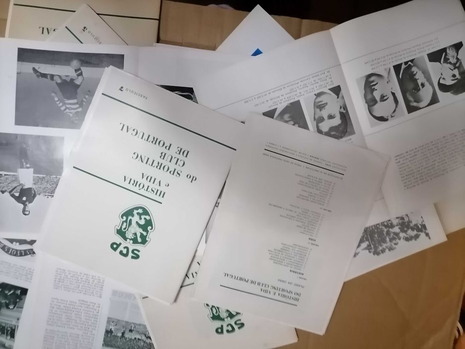 SPORTING História e Vida  1967 em Fascículos /320 Páginas Volume Completo