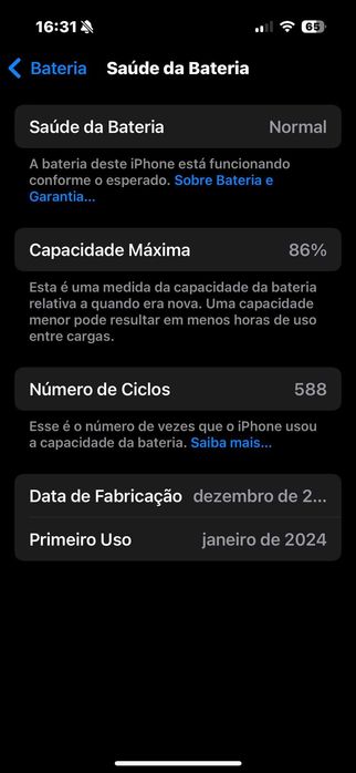 iPhone 15 Pro 128GB – Titânio Natural