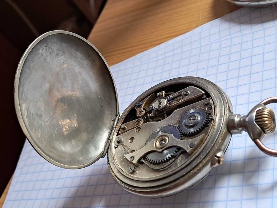 Zegarek kolejarski roskopowy Chronometre,chodzi
