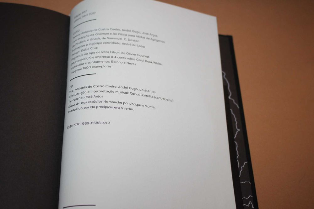 No precipício era o verbo de Vários autores + CD