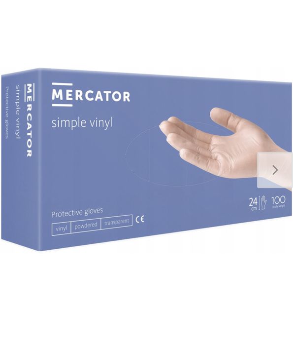 Rękawice Winylowe. Mercator Simple M.