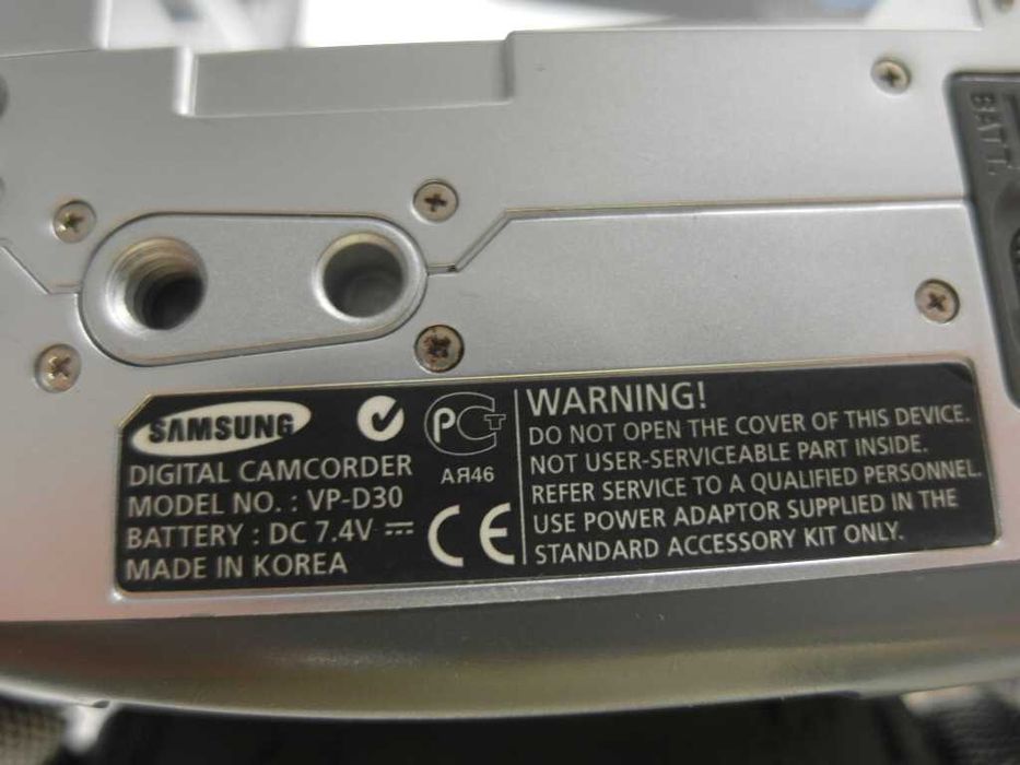 Camera Video MiniDV Samsung VP-D30 com alimentador impecável