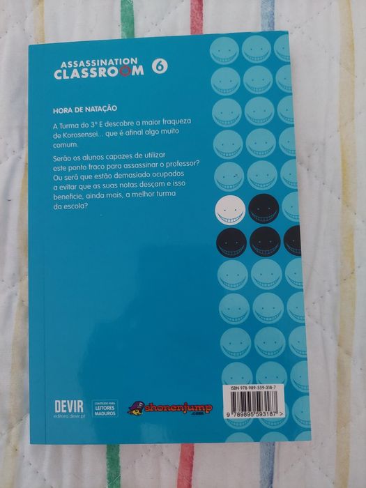 Livro 'Assassination Classroom 6'