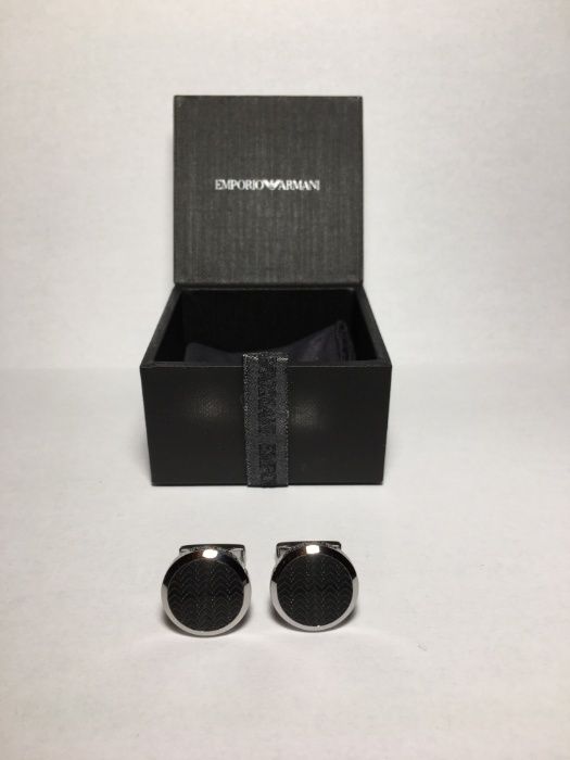 Spinki do mankietów EMPORIO ARMANI - na prezent!
