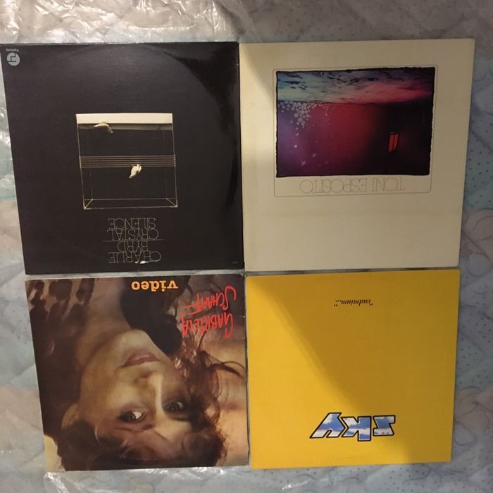 Discos de vinil raros.