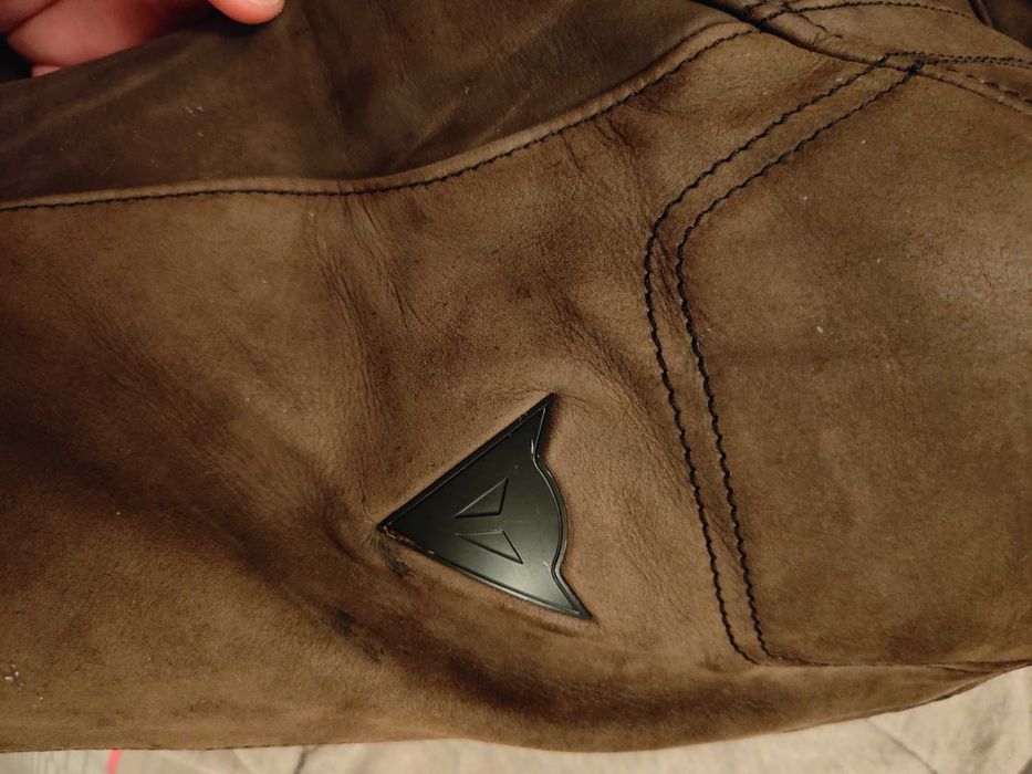 Dainese Black Hawk Leather Jacket