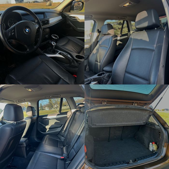 BMW X1 SDRIVE 18D SUV 2.0 diesel 2010 skóry relingi dachowe