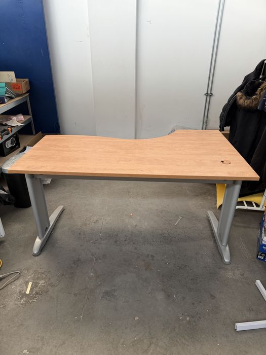 Duze biurko narożne tanio