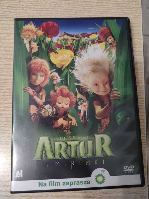 Artur i Minimki - film DVD