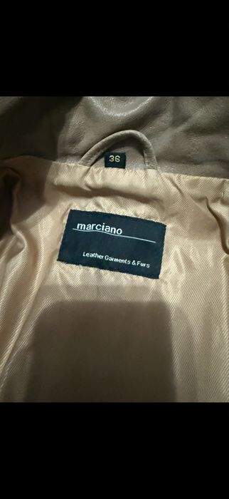 Skórzany plaszcz damski Marciano S