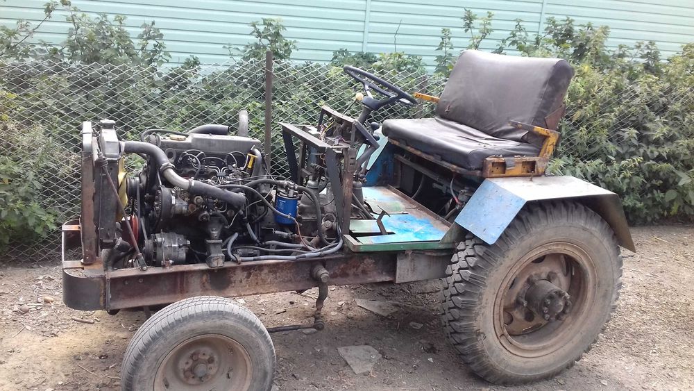 Саморобний трактор