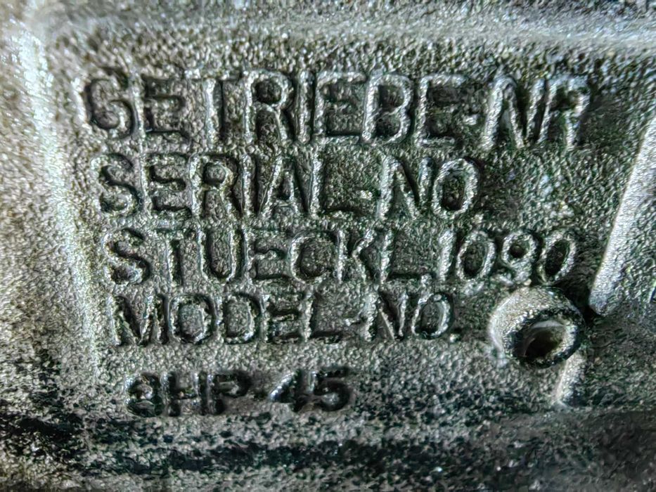 Caixa de velocidades automática BMW Seri 3 e 4 F30/31 /32/ F82 8HP-45Z