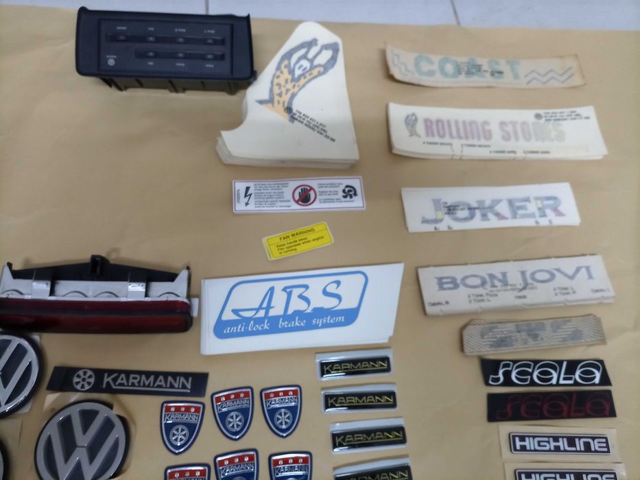 Vendo emblemas/símbolos VW