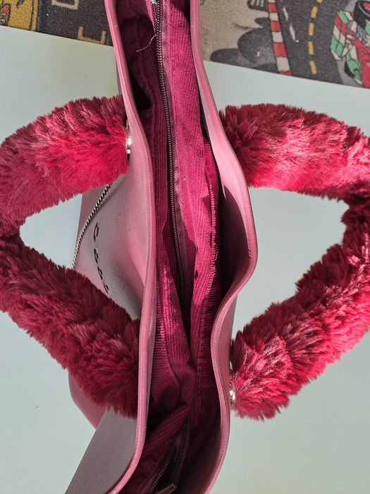 duża Torebka O bag standard marsala obag bagobag