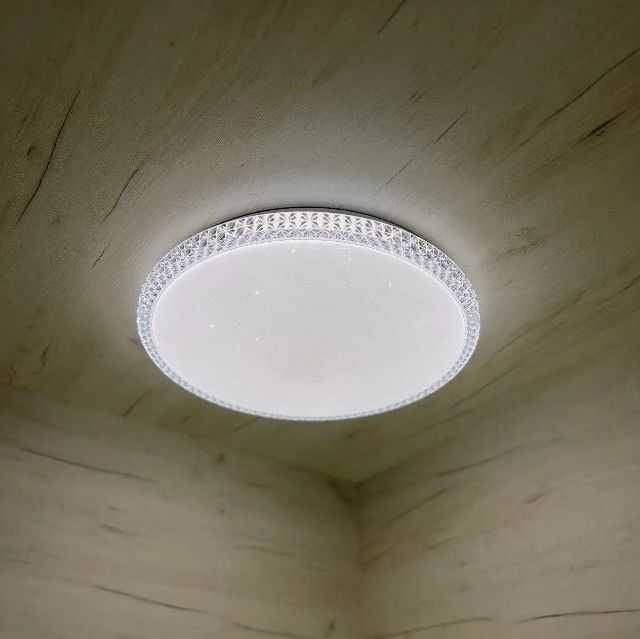 Люстра Хрусталь светильник led Потолочный, бра 24-90W с пультом