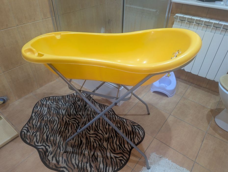 Wanienka niemowlęca+ stelaż 102 cm
